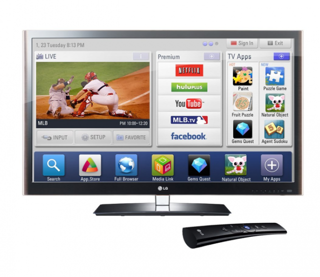 LG Infinia 42”1080p LED HDTV with Smart TV